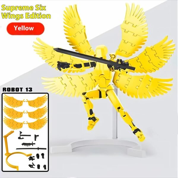 Updated And Hot-sale Multi-Jointed Movable Shapeshift Robot 3D Printed Mannequin Dummy Action Model Doll Toy Kid Gift - Image 10
