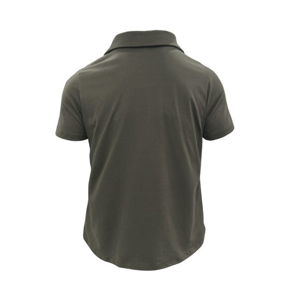 Summer Lapel Short Polo Shirt Men - Image 7