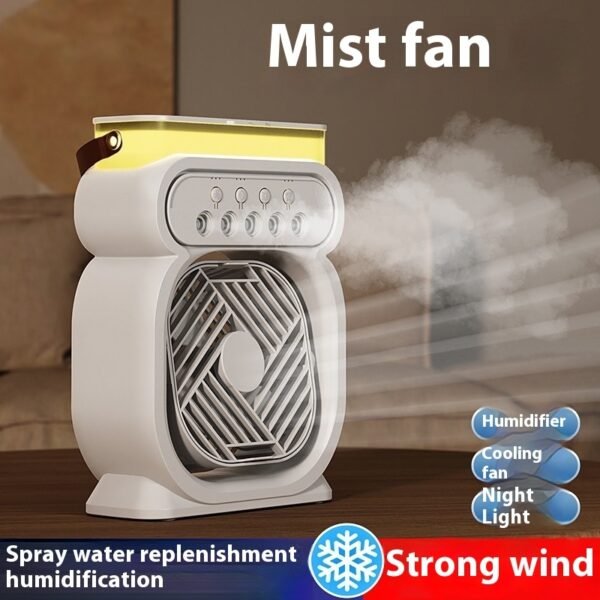 3 In 1 Portable Air Conditioner Evaporative Air Cooler LED Lights - Image 10