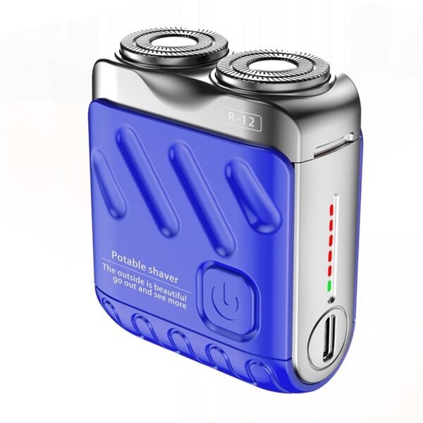 High Precision Men’s Shaver with Double Floating Magnetic Blades  Dual Rotary Heads and Rechargeable Power - Image 4