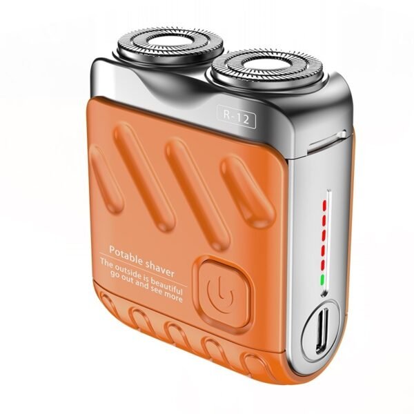 High Precision Men’s Shaver with Double Floating Magnetic Blades  Dual Rotary Heads and Rechargeable Power - Image 7